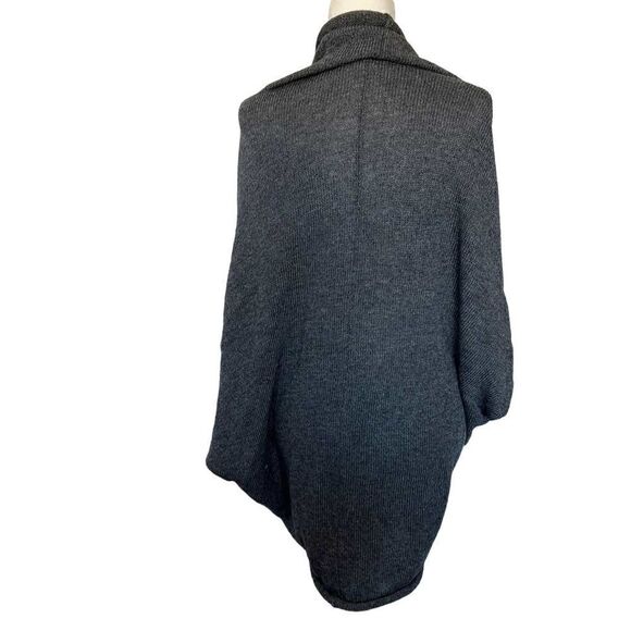 Zara knit open cardigan oversized grey size medium - Picture 4 of 10